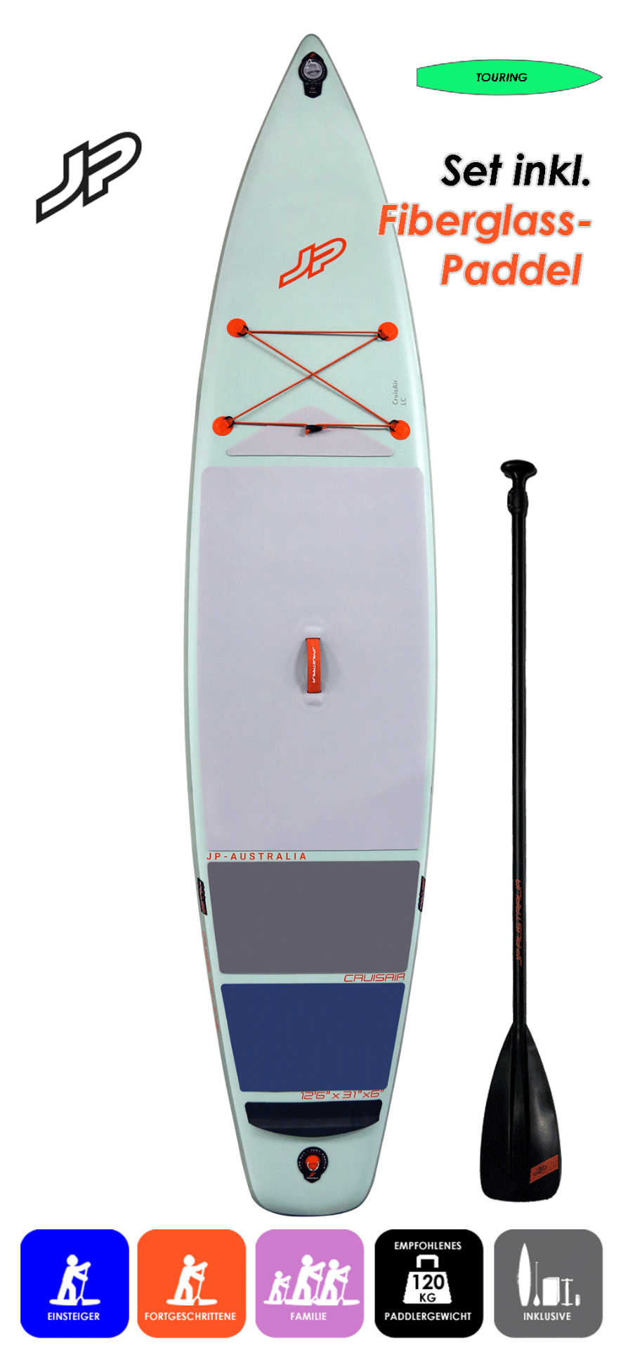 JP AUSTRALIA Cruis Air 12.6x31 LC
